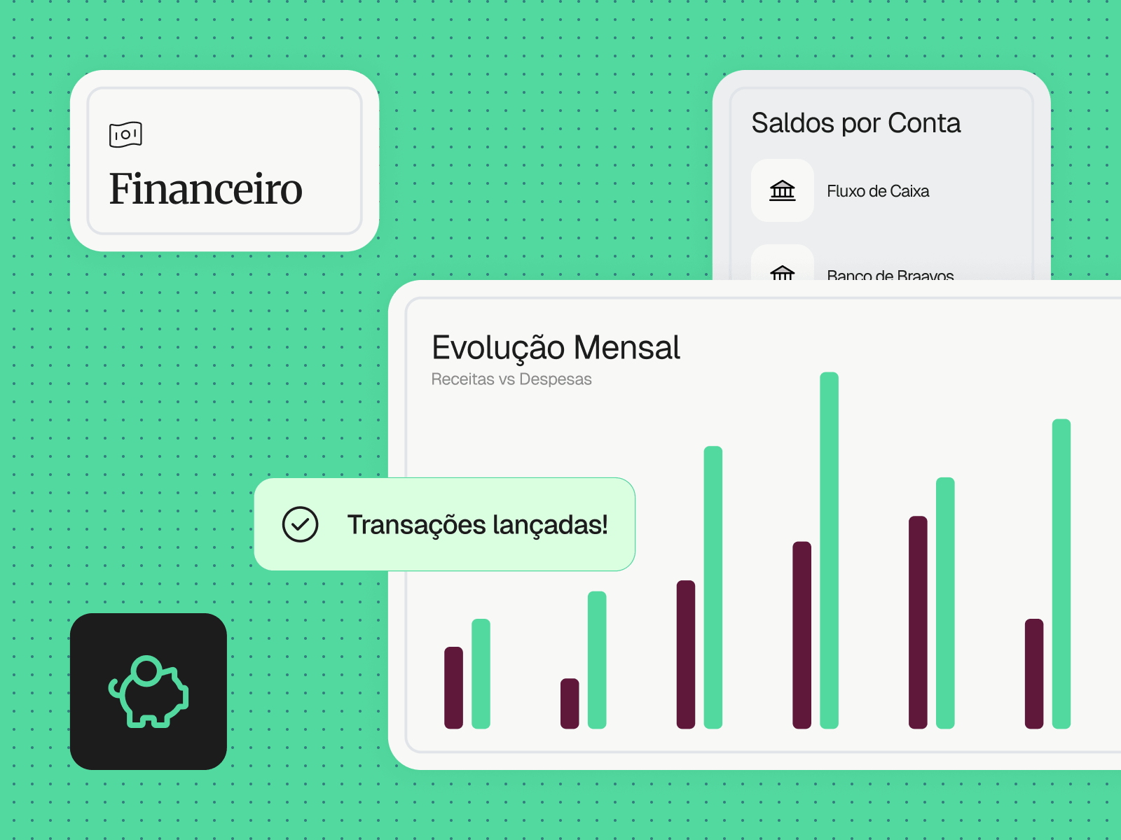 KM Funcionalidades Financeiro
